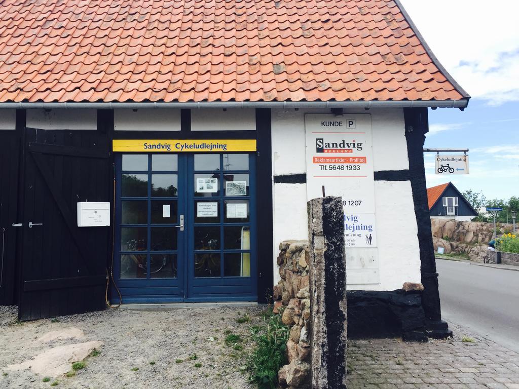 Badepensionat Sandloppen - Ferielejligheder Allinge-Sandvig Dış mekan fotoğraf